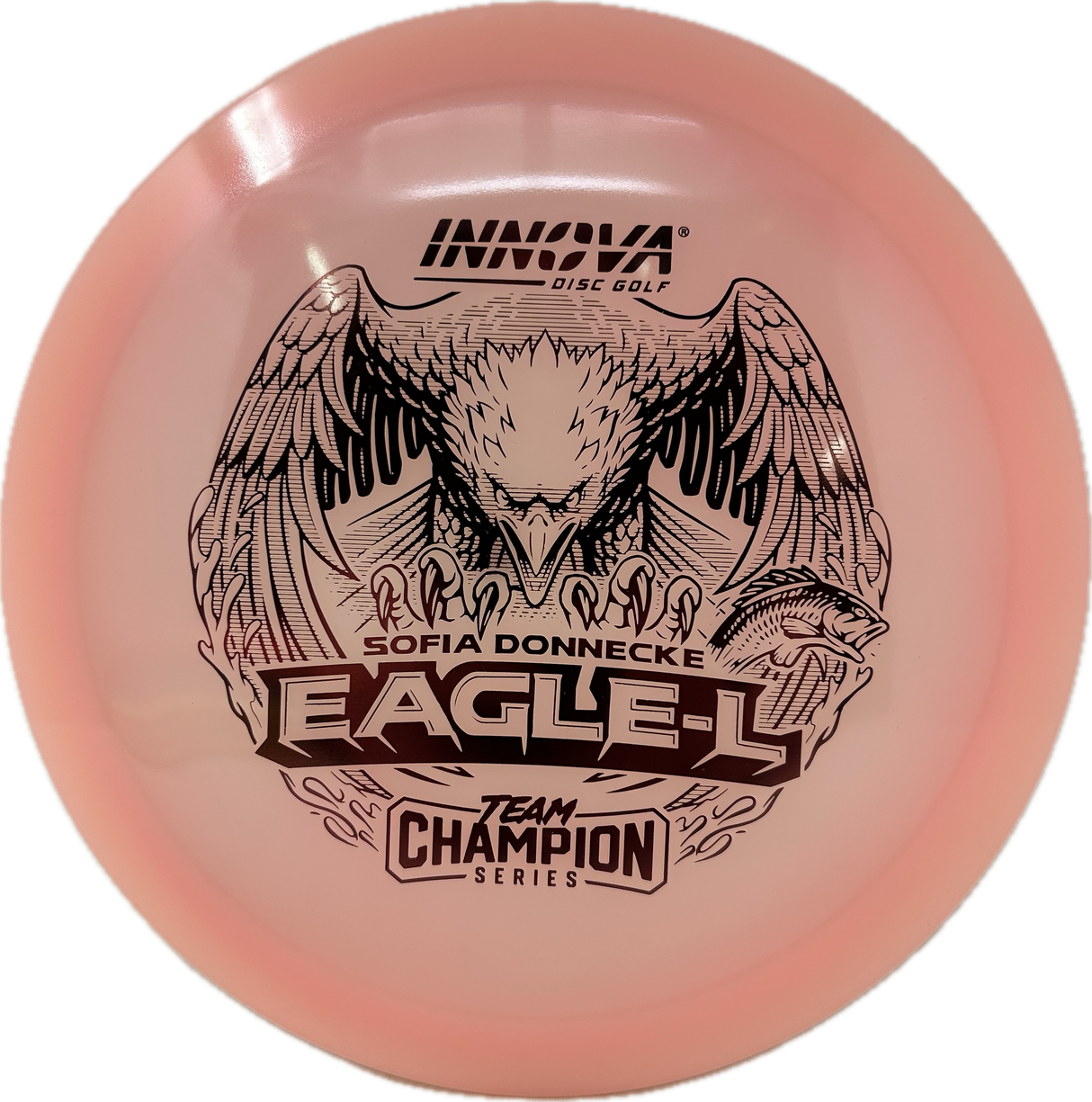 Proto Glow Champion Eagle-L Sofia Donnecke (Team Champion Series)-Innova-Foundation Disc Golf