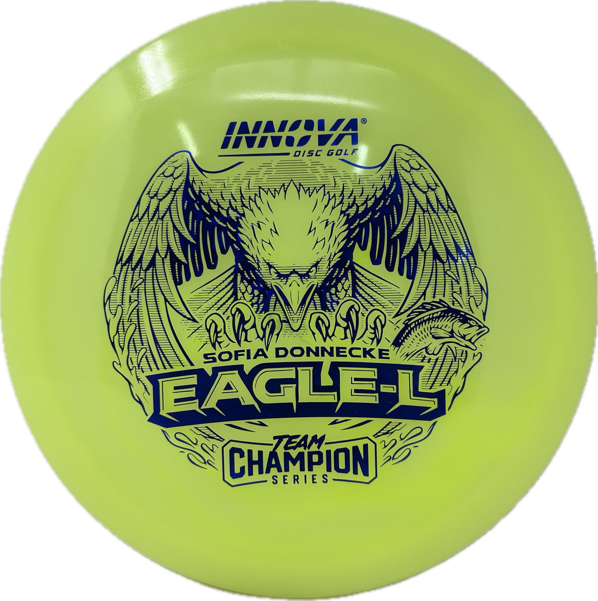 Proto Glow Champion Eagle-L Sofia Donnecke (Team Champion Series)-Innova-Foundation Disc Golf