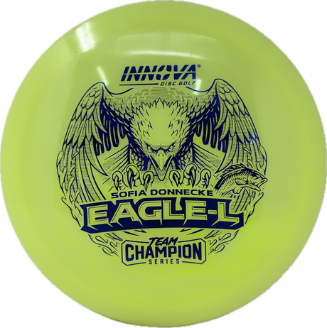 Proto Glow Champion Eagle-L Sofia Donnecke (Team Champion Series)-Innova-Foundation Disc Golf
