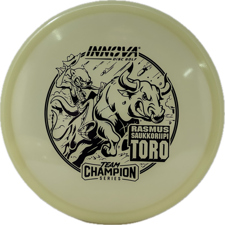 Proto Glow Champion Toro Rasmus Saukkoriipi (Team Champion Series)-Innova-Foundation Disc Golf