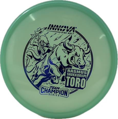Proto Glow Champion Toro Rasmus Saukkoriipi (Team Champion Series)-Innova-Foundation Disc Golf