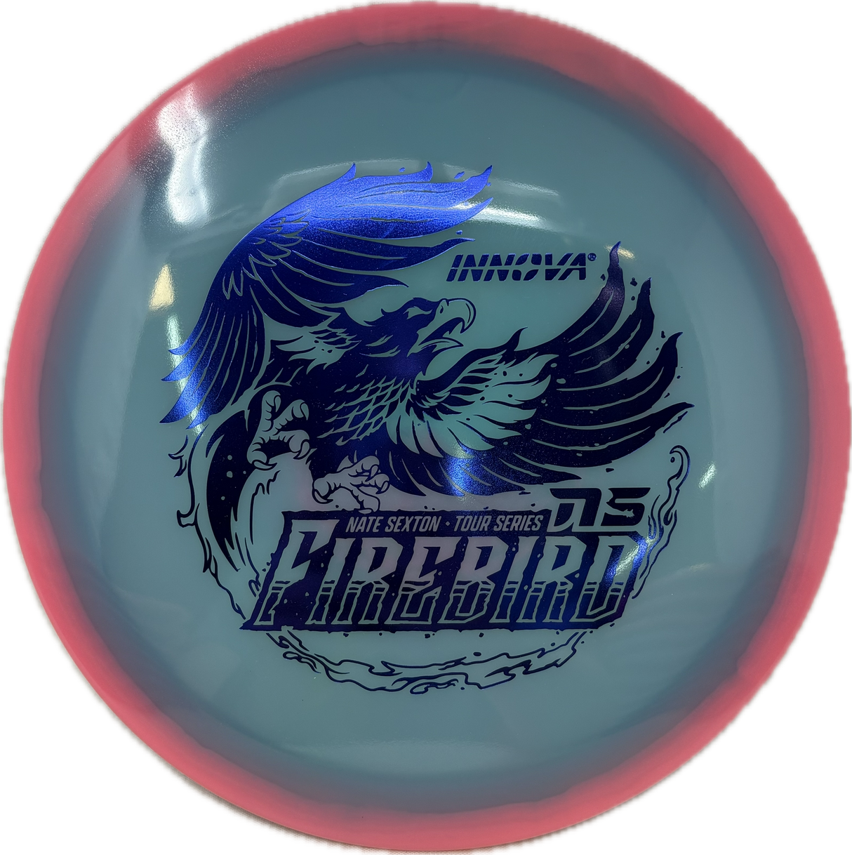 Proto Glow Halo Champion Firebird | Nate Sexton Tour Series-Innova-Foundation Disc Golf