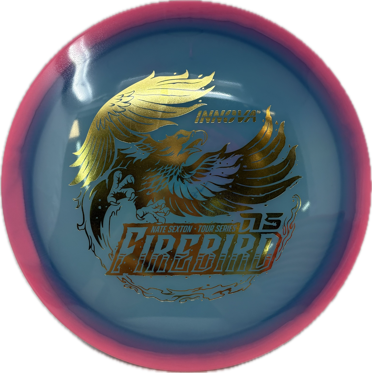 Proto Glow Halo Champion Firebird | Nate Sexton Tour Series-Innova-Foundation Disc Golf