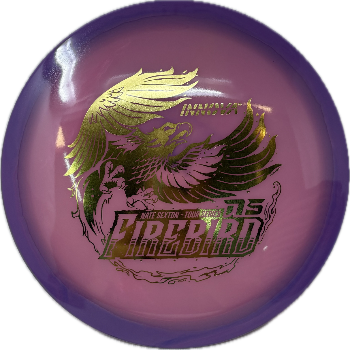 Proto Glow Halo Champion Firebird | Nate Sexton Tour Series-Innova-Foundation Disc Golf