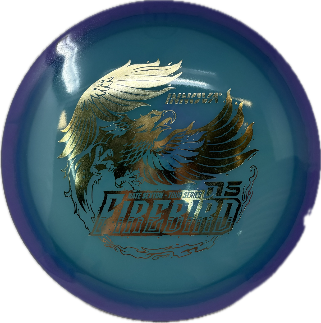 Proto Glow Halo Champion Firebird | Nate Sexton Tour Series-Innova-Foundation Disc Golf