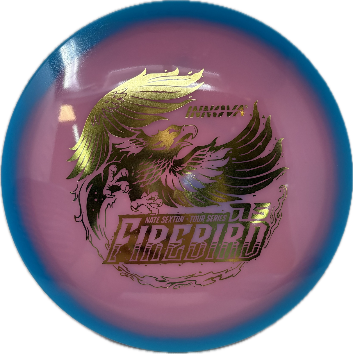 Proto Glow Halo Champion Firebird | Nate Sexton Tour Series-Innova-Foundation Disc Golf