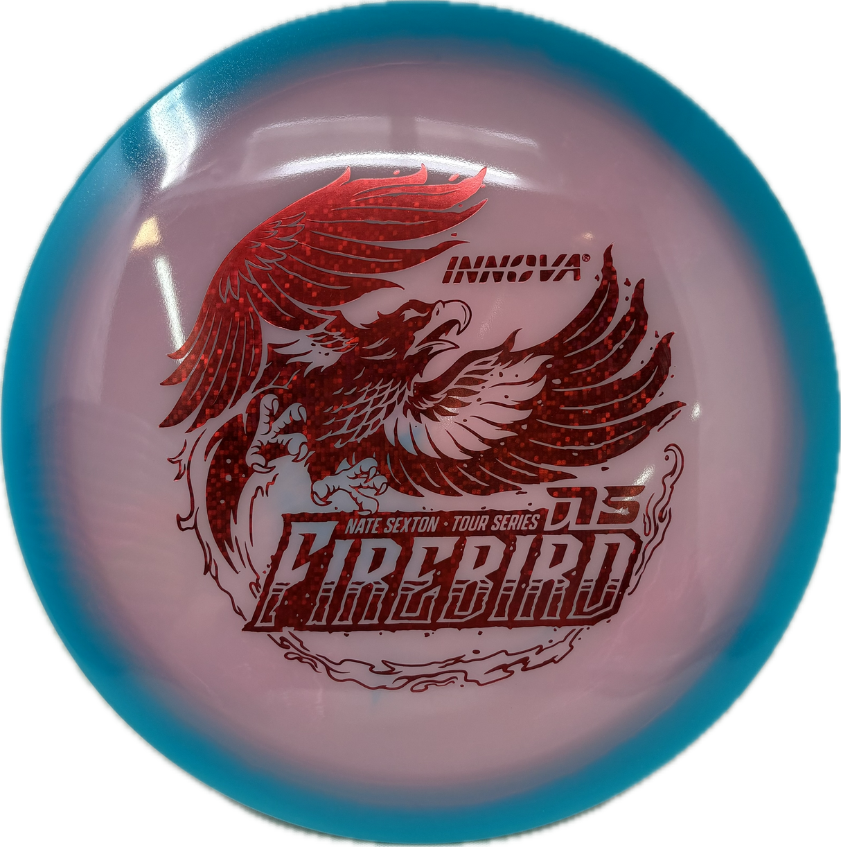 Proto Glow Halo Champion Firebird | Nate Sexton Tour Series-Innova-Foundation Disc Golf