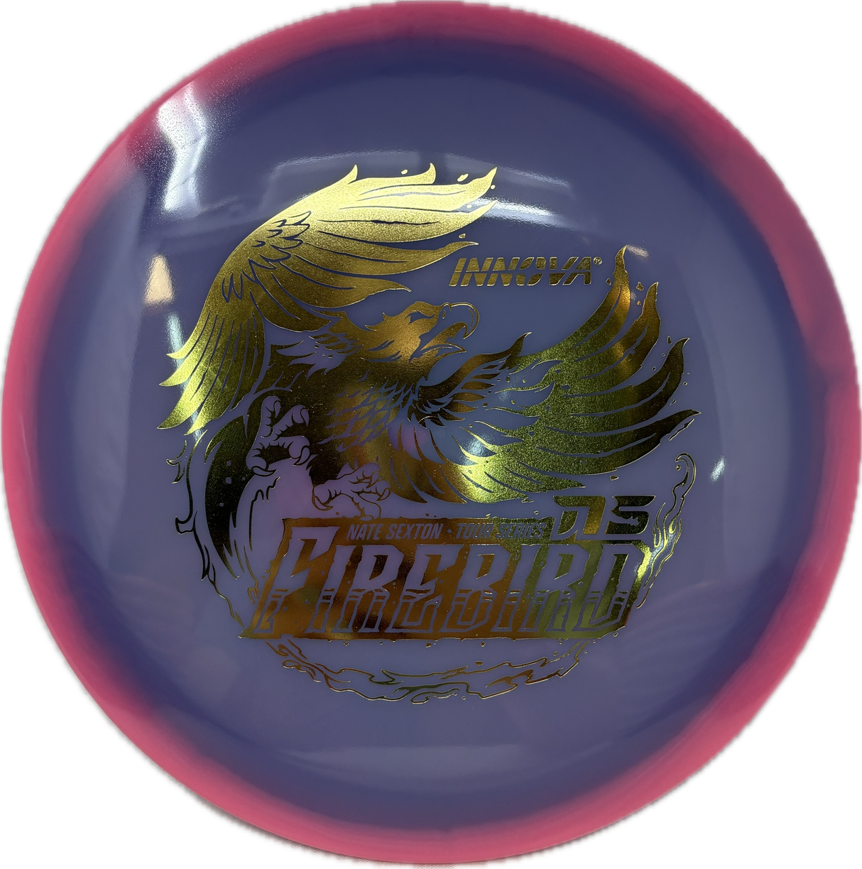 Proto Glow Halo Champion Firebird | Nate Sexton Tour Series-Innova-Foundation Disc Golf