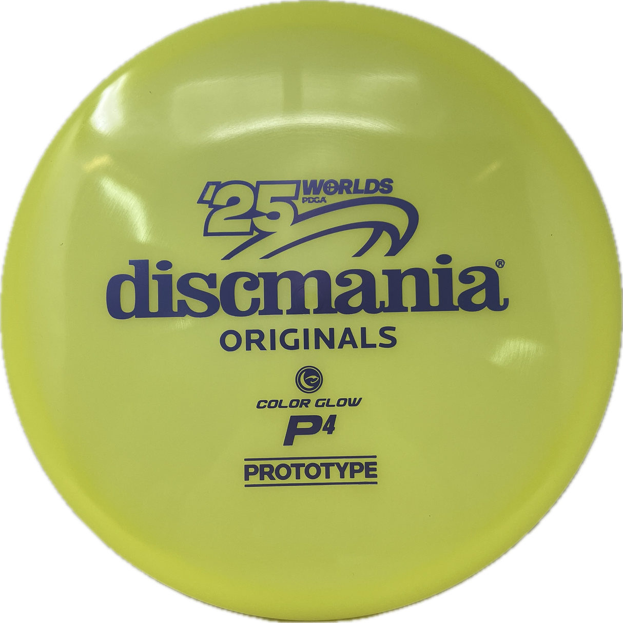 Prototype Color Glow C-Line (Worlds) | P4-Discmania-Foundation Disc Golf