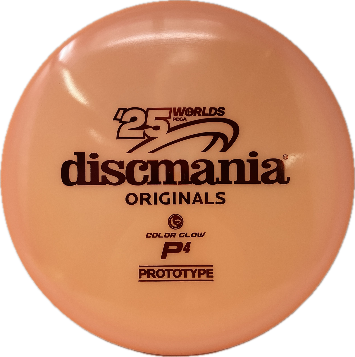 Prototype Color Glow C-Line (Worlds) | P4-Discmania-Foundation Disc Golf
