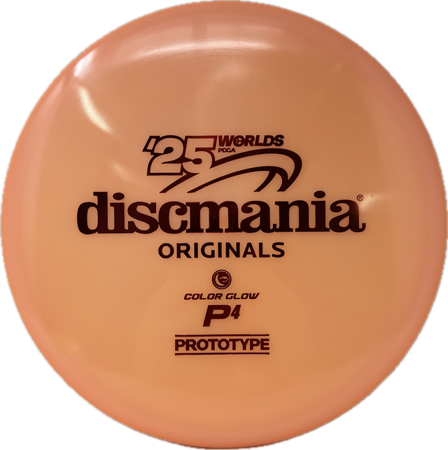 Prototype Color Glow C-Line (Worlds) | P4-Discmania-Foundation Disc Golf