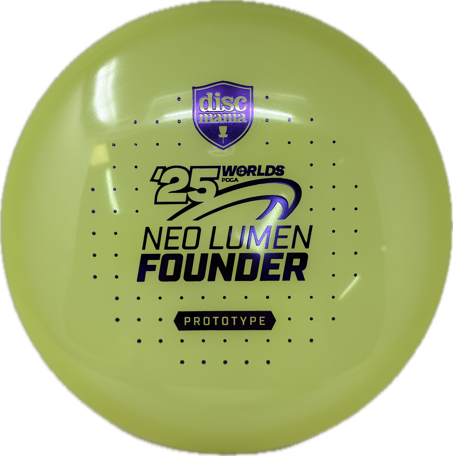 Prototype Neo Lumen Founder | Pro World’s 2025-Discmania-Foundation Disc Golf