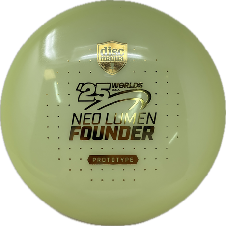 Prototype Neo Lumen Founder | Pro World’s 2025-Discmania-Foundation Disc Golf