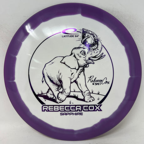 Rebecca Cox 2024 Team Series Sapphire-Latitude 64-Foundation Disc Golf