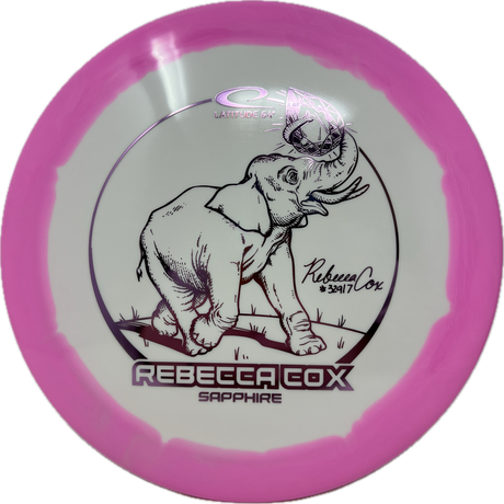Rebecca Cox 2024 Team Series Sapphire-Latitude 64-Foundation Disc Golf