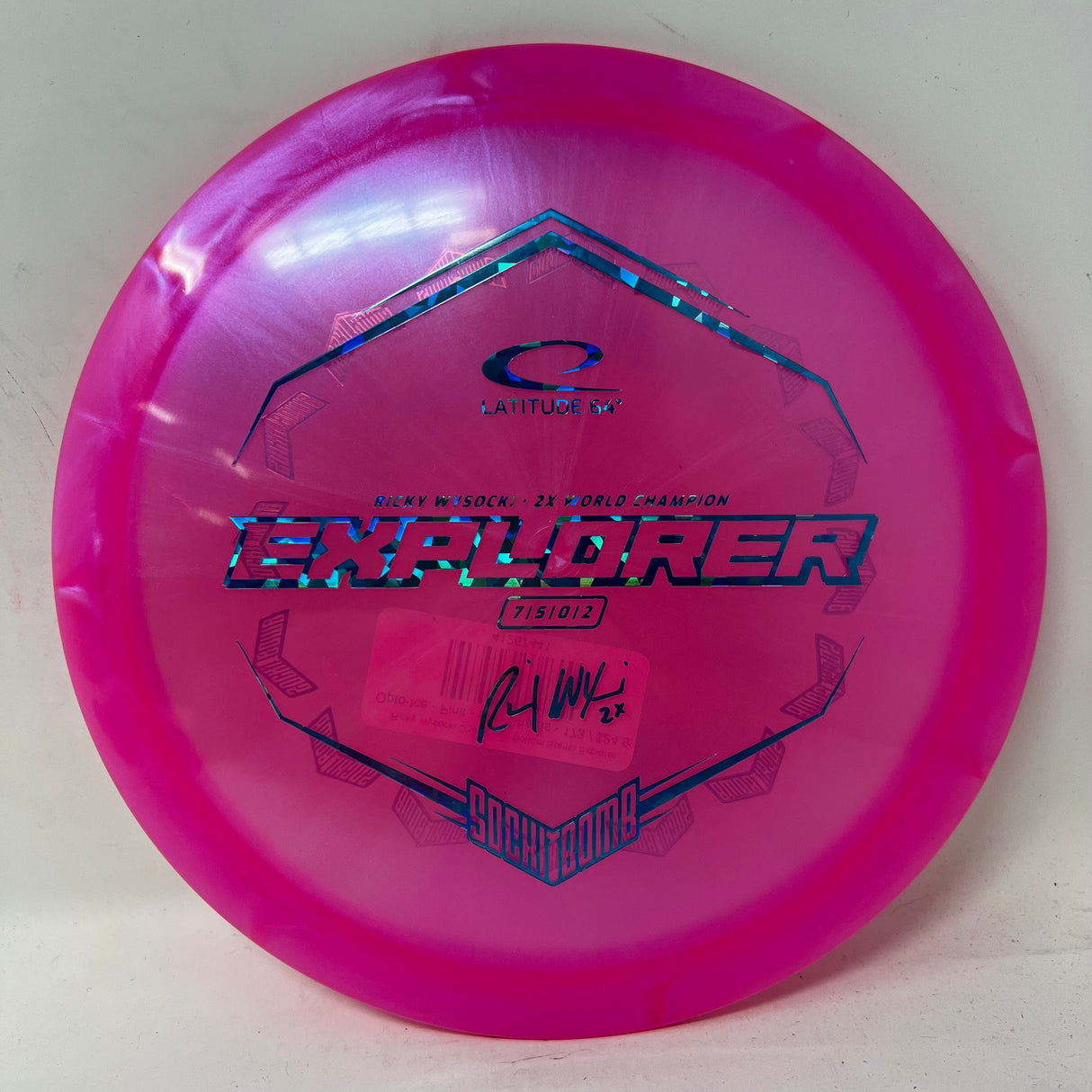 Ricky Wysocki Chameleon Bottom Stamp Explorer-Latitude 64-Foundation Disc Golf