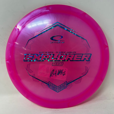 Ricky Wysocki Chameleon Bottom Stamp Explorer-Latitude 64-Foundation Disc Golf