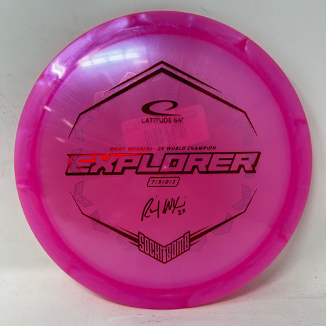 Ricky Wysocki Chameleon Bottom Stamp Explorer-Latitude 64-Foundation Disc Golf