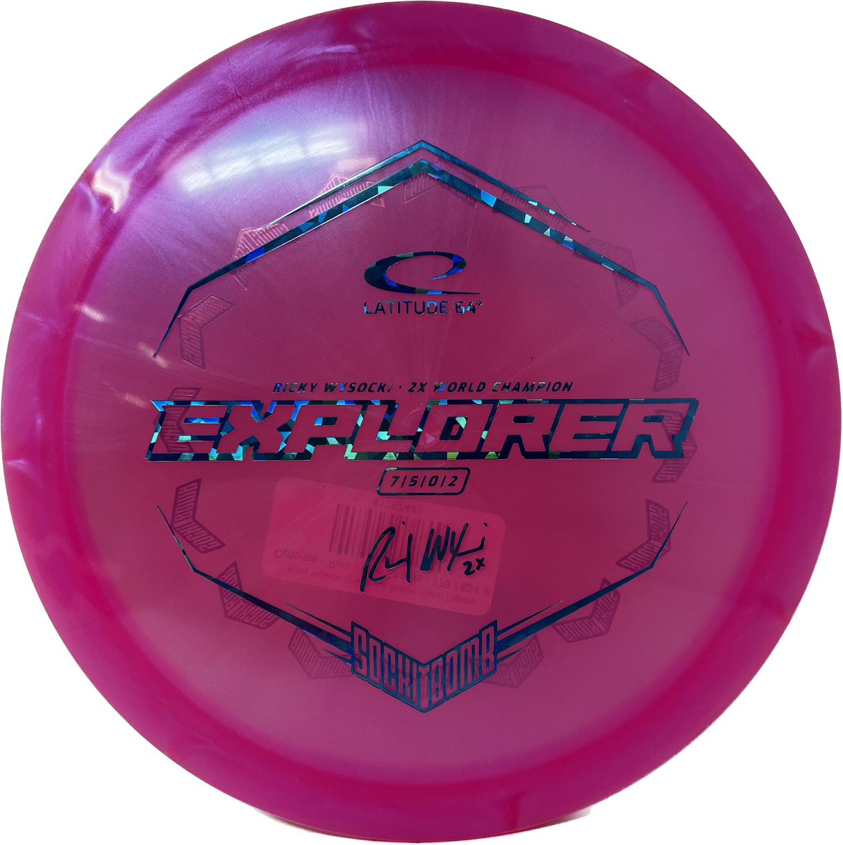 Ricky Wysocki Chameleon Bottom Stamp Explorer-Latitude 64-Foundation Disc Golf