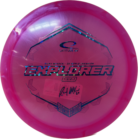Ricky Wysocki Chameleon Bottom Stamp Explorer-Latitude 64-Foundation Disc Golf
