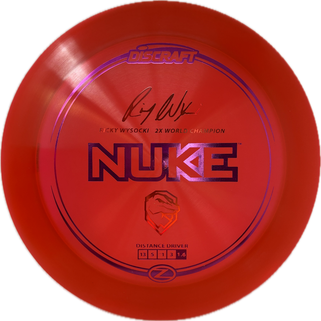 Ricky Wysocki Signature Series Nuke-Discraft-Foundation Disc Golf