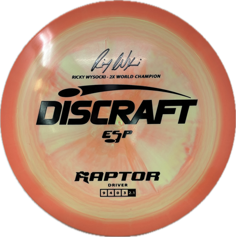 Ricky Wysocki Signature Series Raptor-Discraft-Foundation Disc Golf