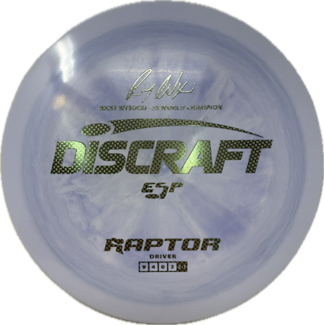Ricky Wysocki Signature Series Raptor-Discraft-Foundation Disc Golf