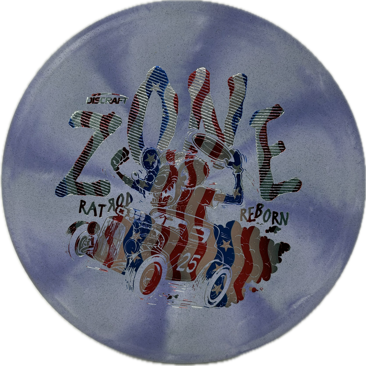 Rubber Blend Swirl Zone | Ledgestone Wave 2-Ledgestone-Foundation Disc Golf