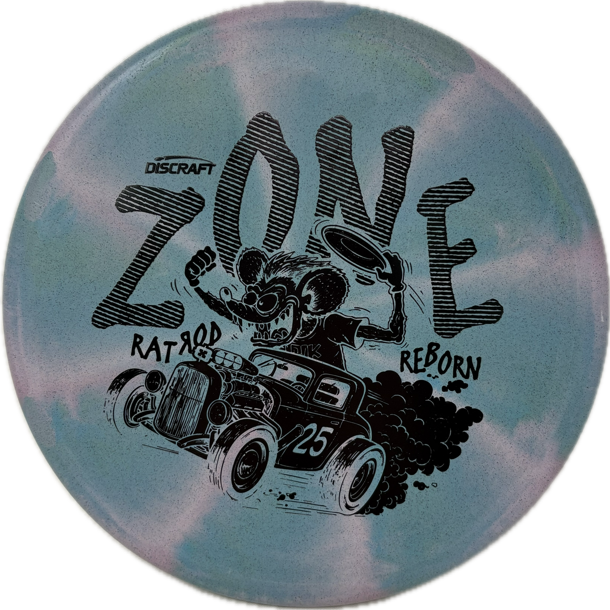 Rubber Blend Swirl Zone | Ledgestone Wave 2-Ledgestone-Foundation Disc Golf