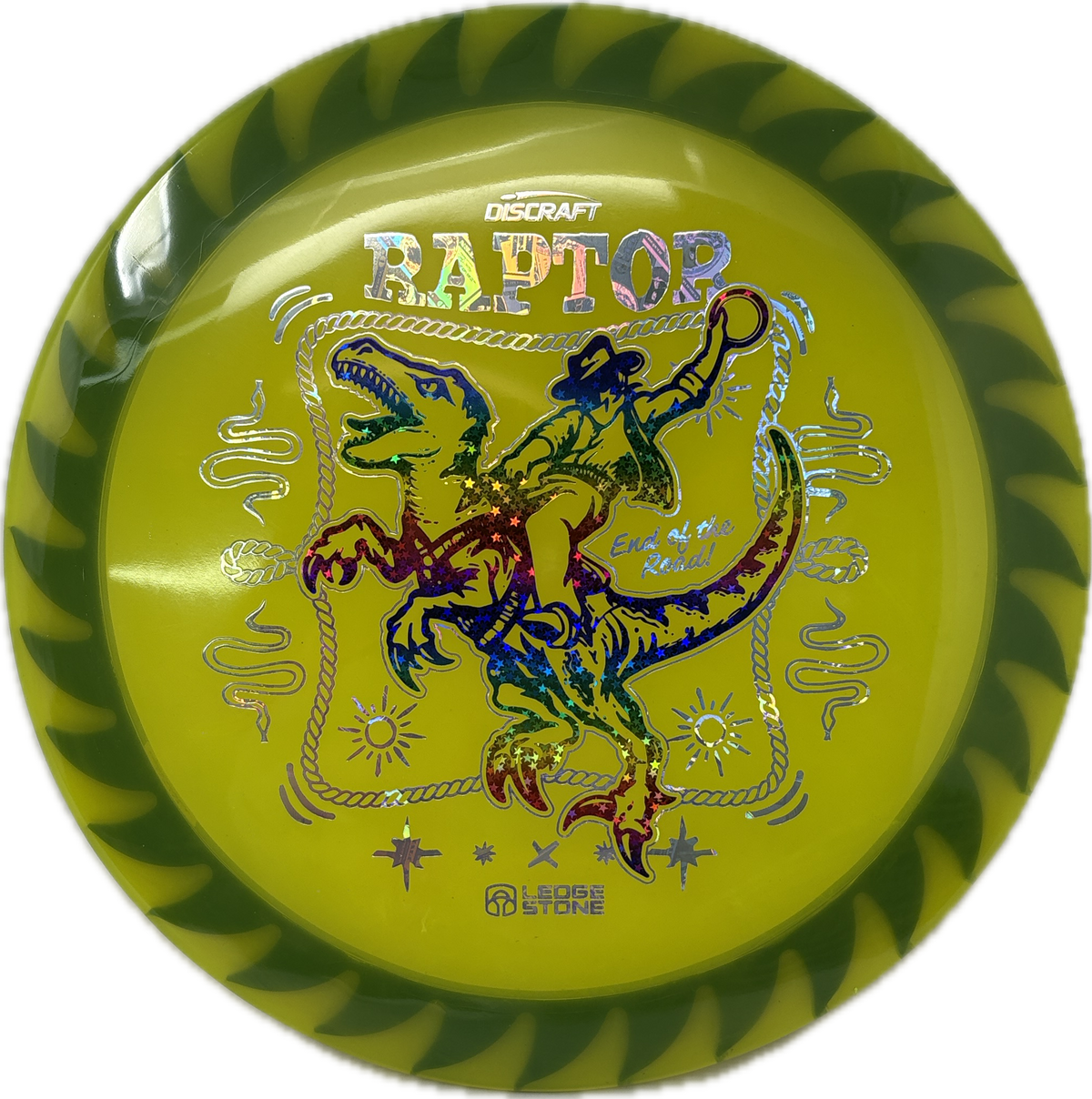 FuZed Z Swirl Raptor | End of the Road-Discraft-Foundation Disc Golf