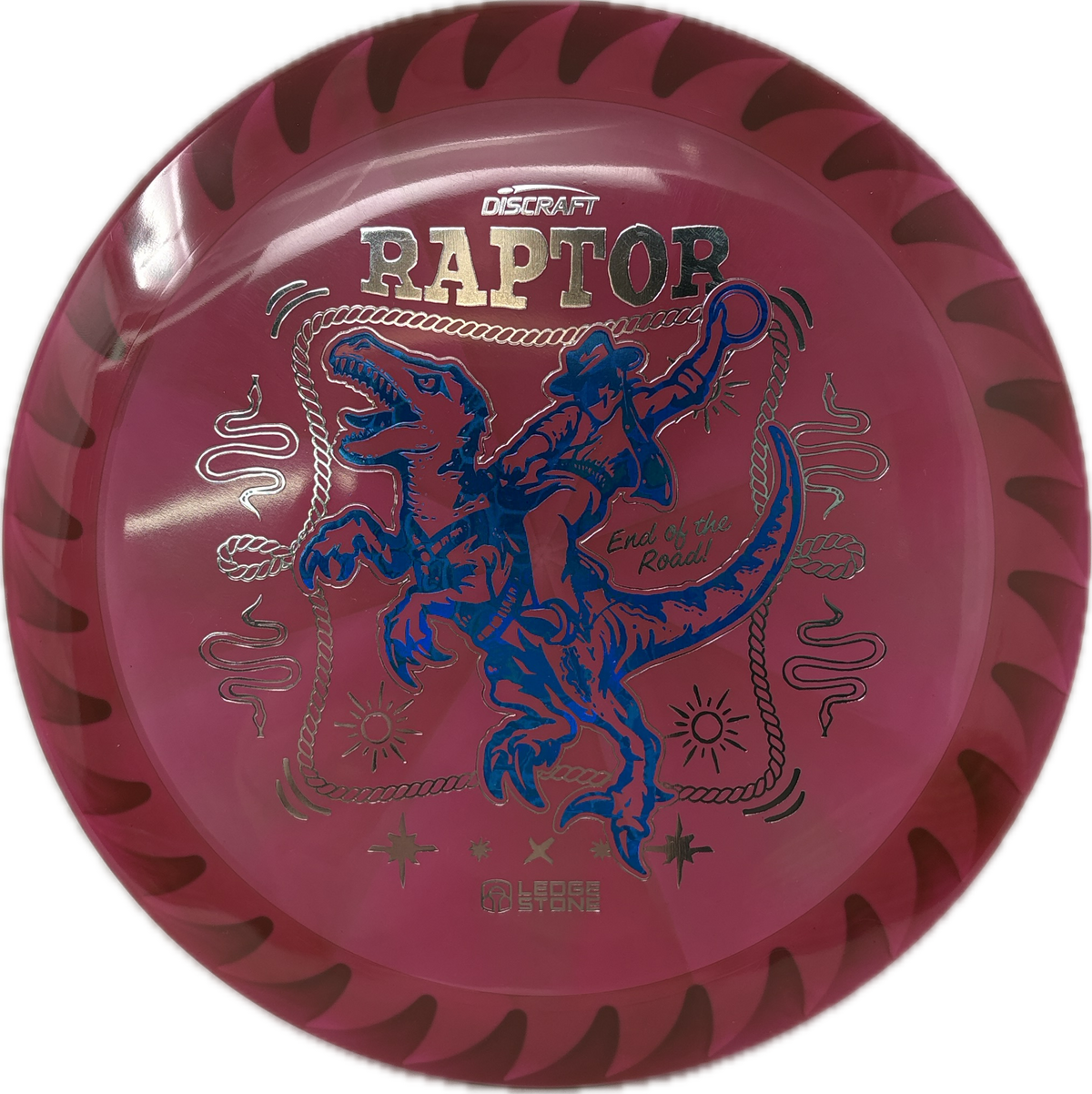 FuZed Z Swirl Raptor | End of the Road-Discraft-Foundation Disc Golf