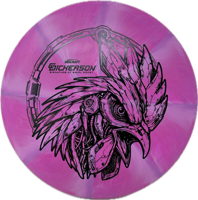 Chris Dickerson CT Swirl Roost-Discraft-Foundation Disc Golf