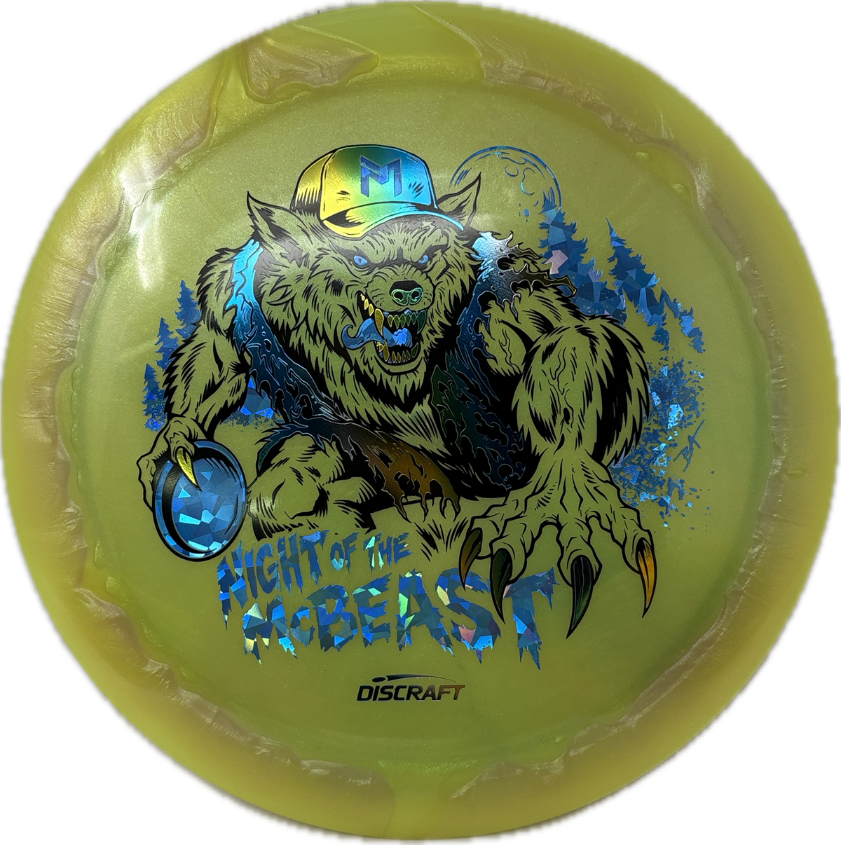Ares | Night of the McBeast-Discraft-Foundation Disc Golf