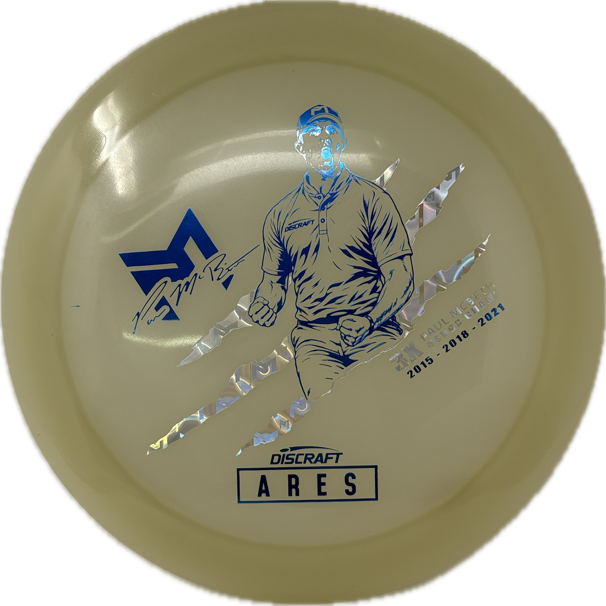 Ares | 3 Claw USDGC-Discraft-Foundation Disc Golf