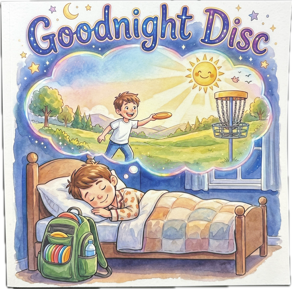 Goodnight Disc Children's Book | Foundation Disc Golf