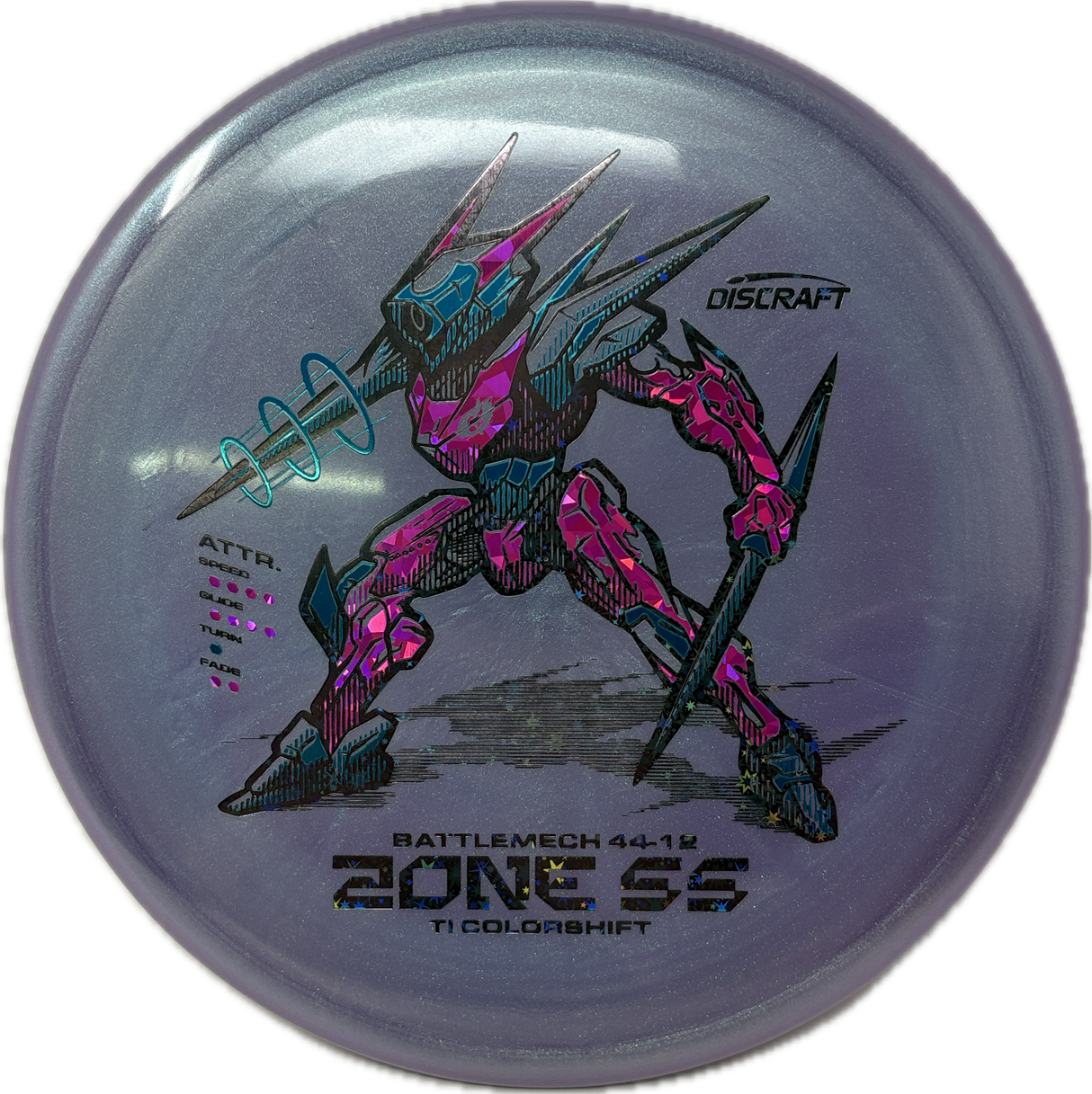 Ti Colorshift Zone SS | 2026 Ledgestone-Discraft-Foundation Disc Golf