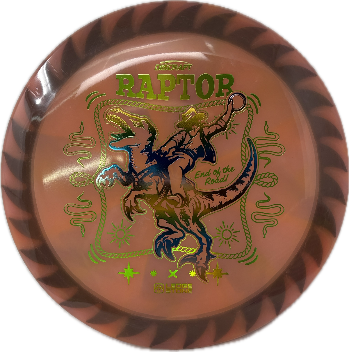 FuZed Z Swirl Raptor | End of the Road-Discraft-Foundation Disc Golf