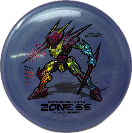 Ti Colorshift Zone SS | 2026 Ledgestone-Discraft-Foundation Disc Golf