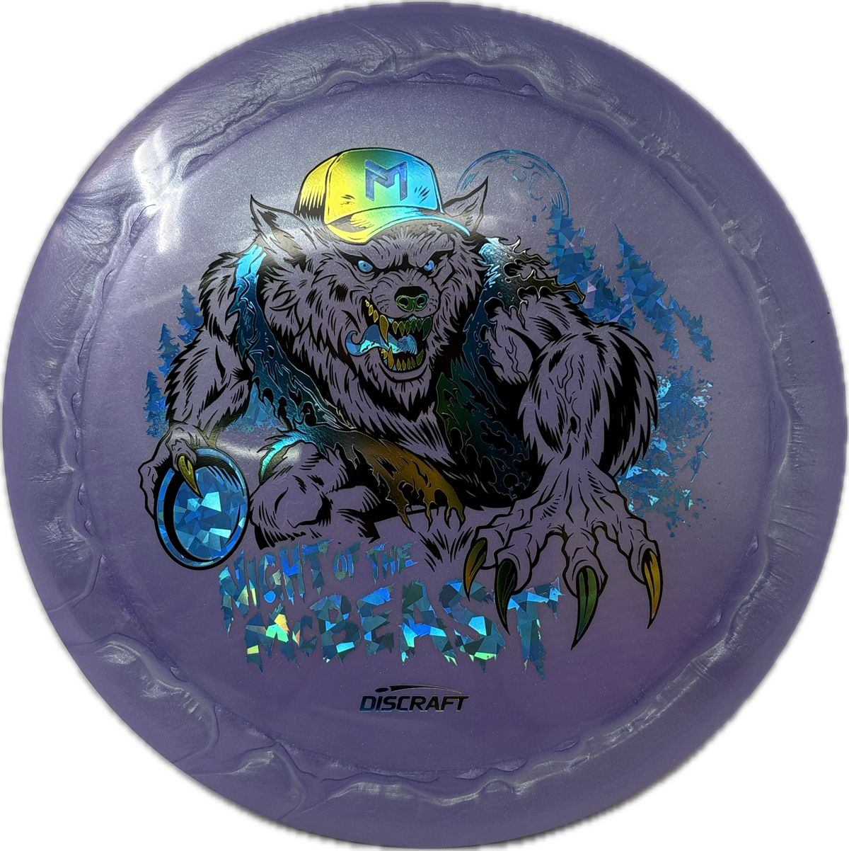 Ares | Night of the McBeast-Discraft-Foundation Disc Golf