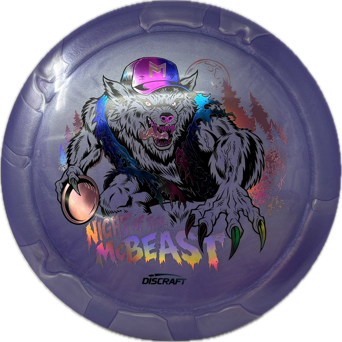 Ares | Night of the McBeast-Discraft-Foundation Disc Golf