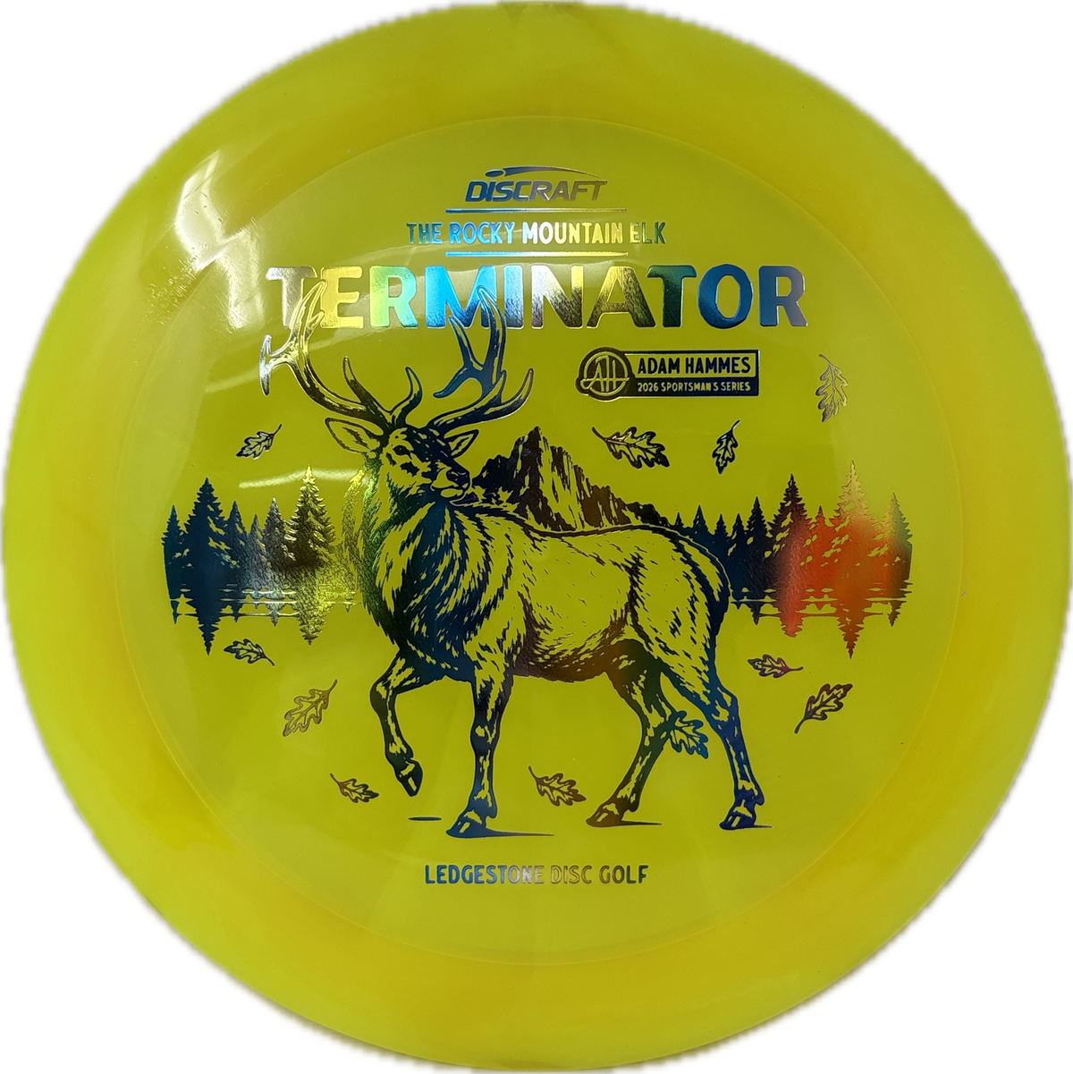 Terminator | Adam Hammes Rocky Mountain Elk-Discraft-Foundation Disc Golf