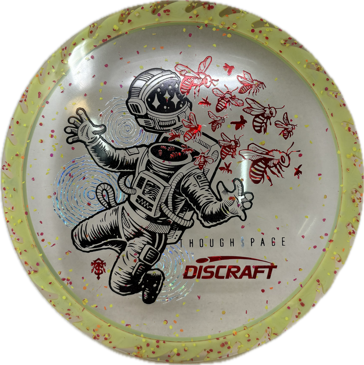Confetti FuZed Buzzz | Thought Space Stamp-Discraft-Foundation Disc Golf