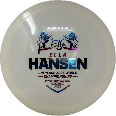 FD | Ella Hansen 2025 World Championship 3rd Place-Discmania-Foundation Disc Golf