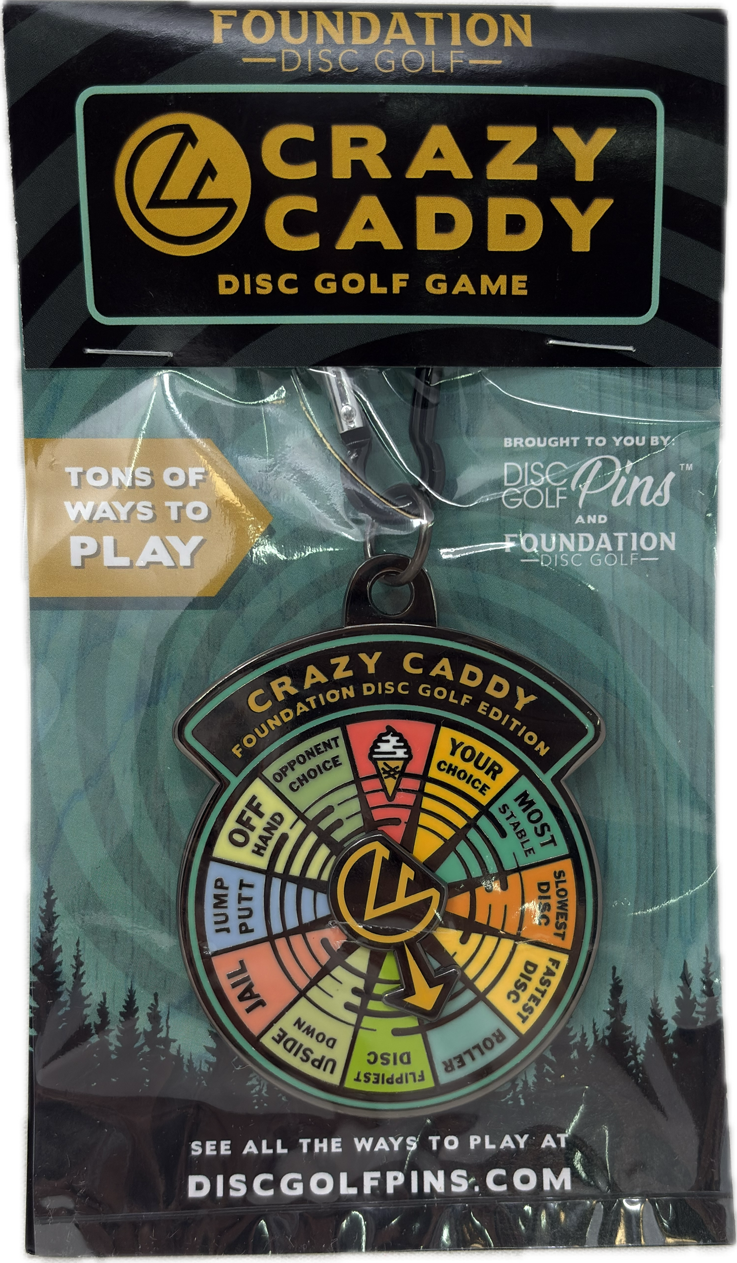 FDG Crazy Caddy | Easy To Play Disc Golf Game – Foundation Disc Golf