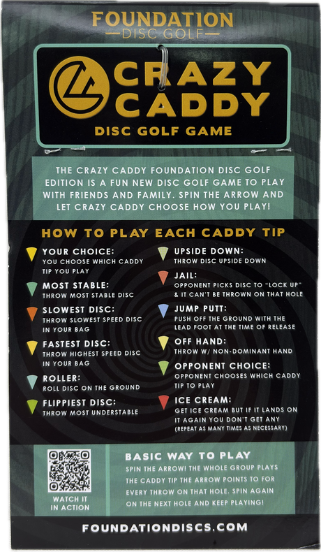 FDG Crazy Caddy-Foundation Disc Golf-Foundation Disc Golf