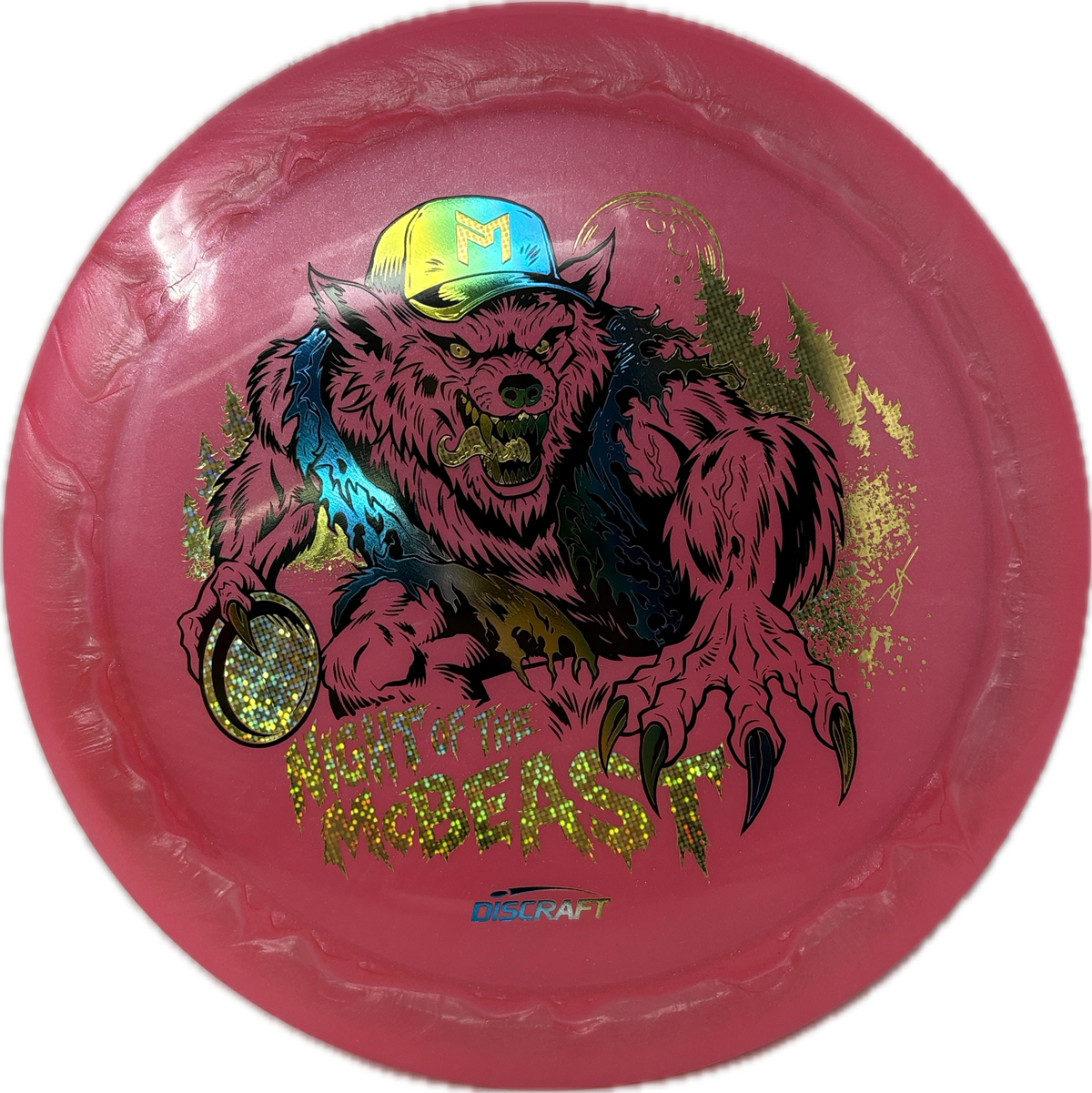Ares | Night of the McBeast-Discraft-Foundation Disc Golf