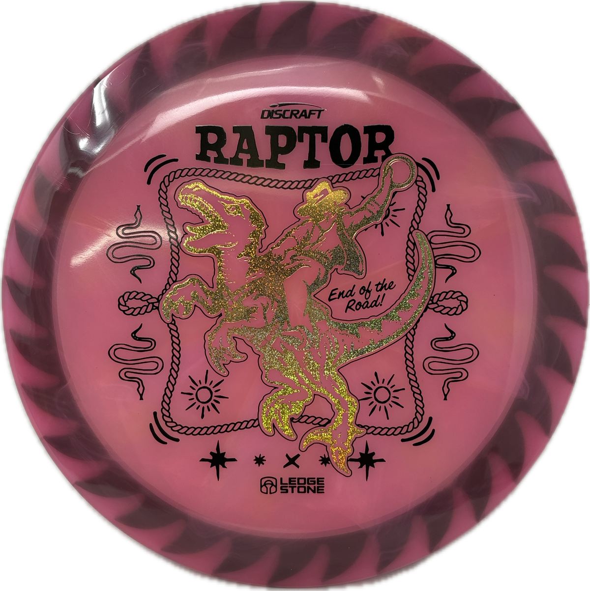 FuZed Z Swirl Raptor | End of the Road-Discraft-Foundation Disc Golf