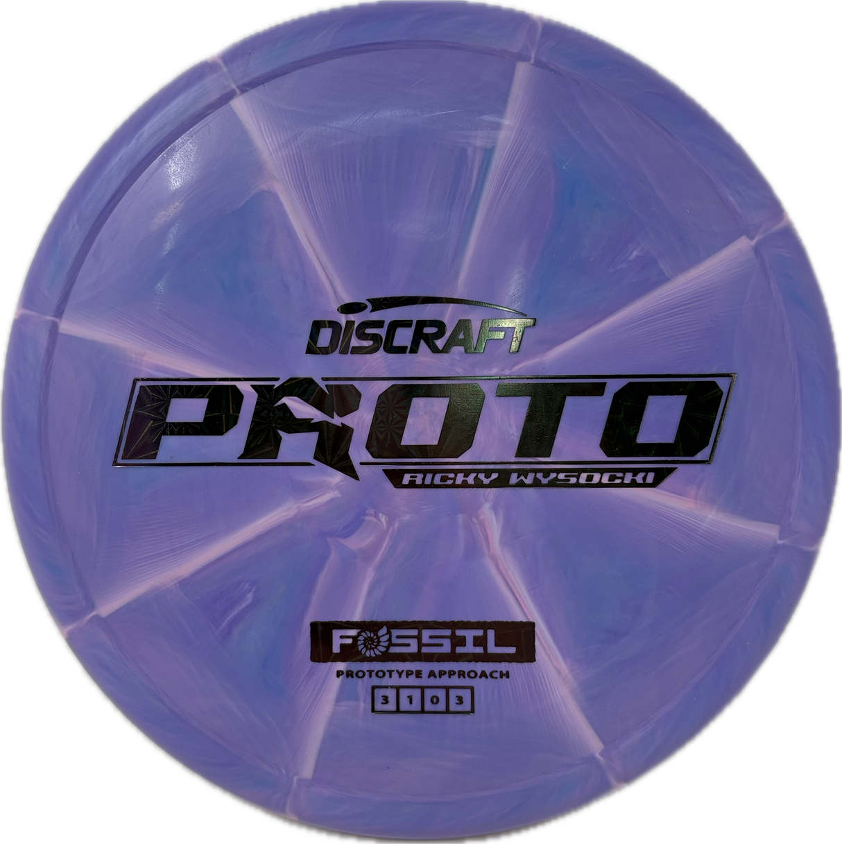 Proto Fossil-Discraft-Foundation Disc Golf