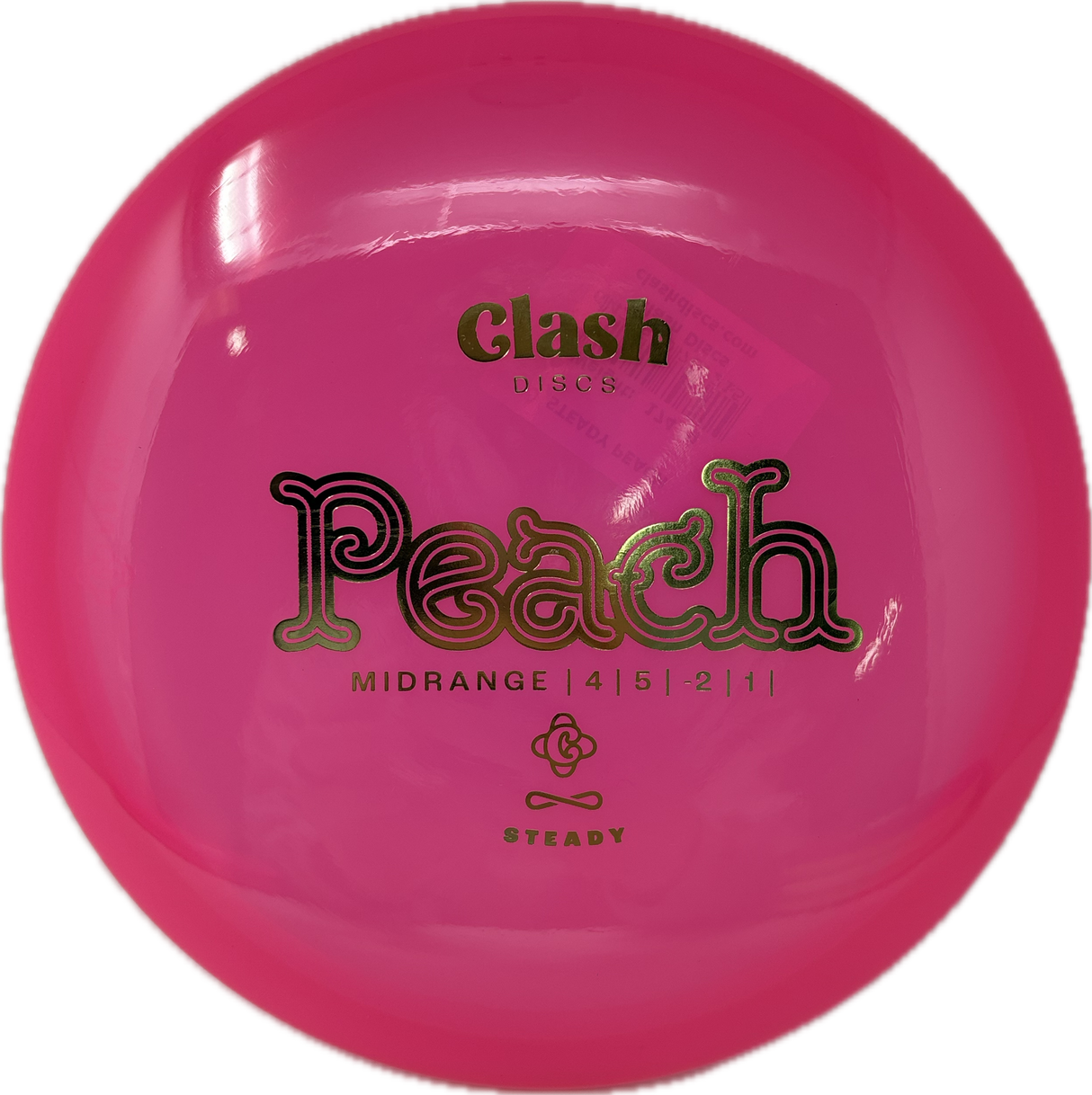 Peach-Clash Discs-Foundation Disc Golf