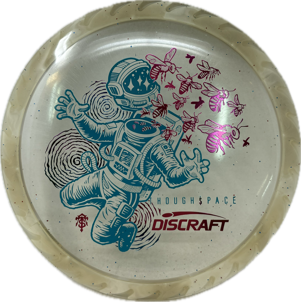 Confetti FuZed Buzzz | Thought Space Stamp-Discraft-Foundation Disc Golf